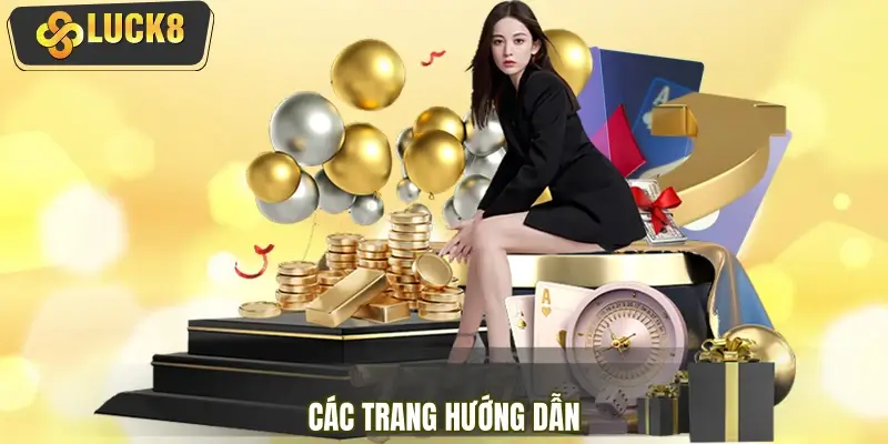 Các trang hướng dẫn thao tác và hỗ trợ khách hàng